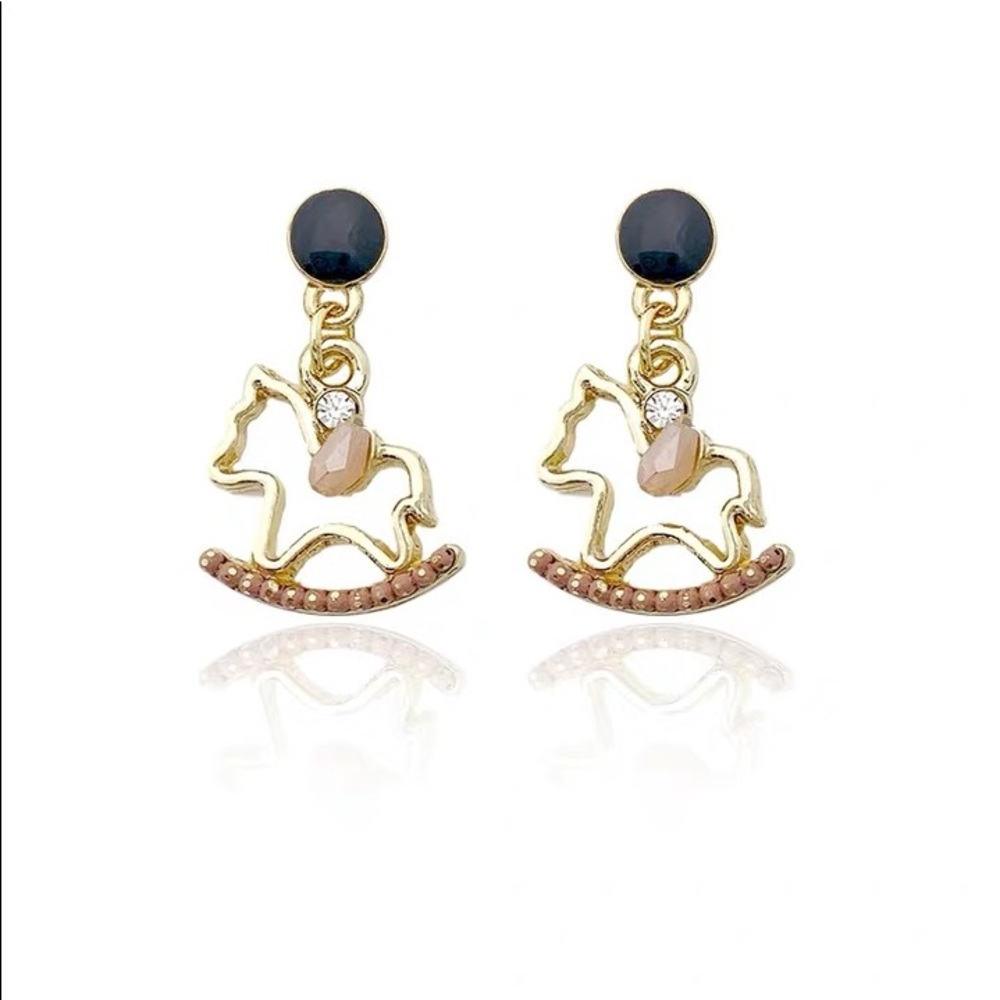 Little Rocking Horse Earrings